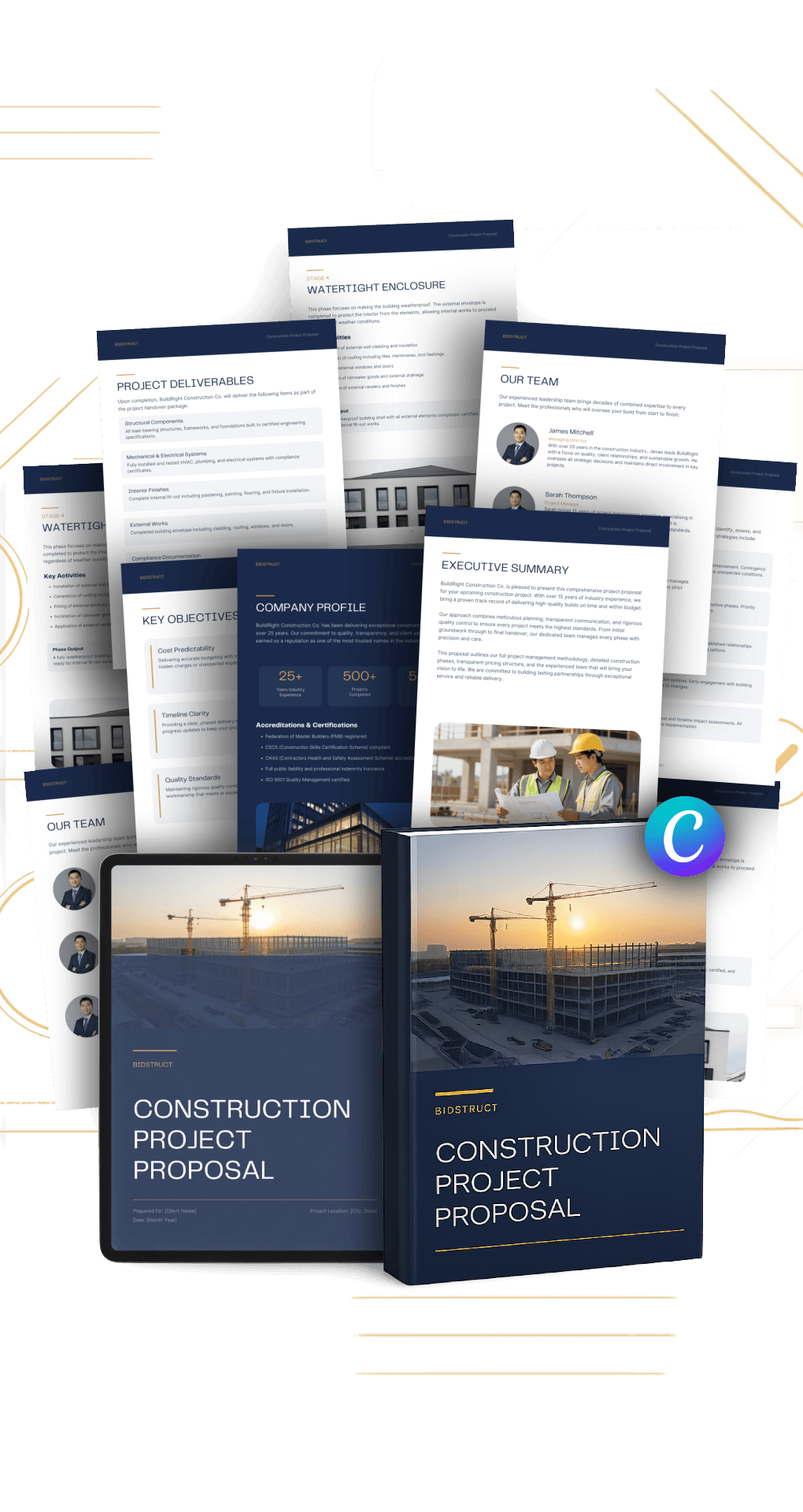 Construction Tender &amp; Proposal System Bundle